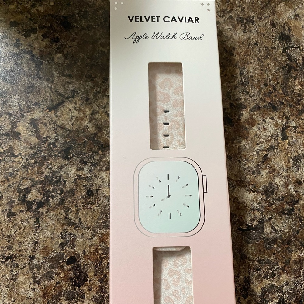 Velvet caviar Apple Watch band